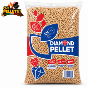 Pellet Diamond ENplus A1 100% Abete Bancale 72 Sacchi da 15 kg Cenere 0,3%