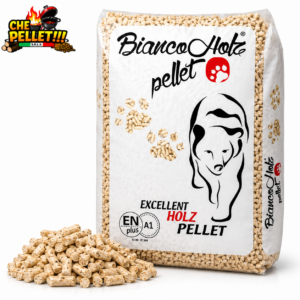 Pellet Bianco Holz ENplus A1 Abete e Pino Bancale 84 Sacchi da 15 kg