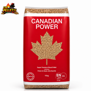 Pellet CanadianPower ENplus A1 100% Abete Bancale 70 Sacchi da 15 kg